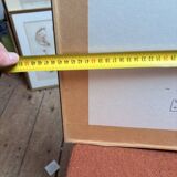 Print Engraving Elementary Course Female Ear Delarue Lemercier