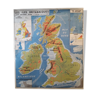 Old school maps of geography mdi edition