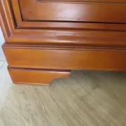 Louis Philippe buffet - 2 drawers - 2 doors - cherry wood - solid wood - dowelled