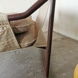 Tubular metal bench from the 80s