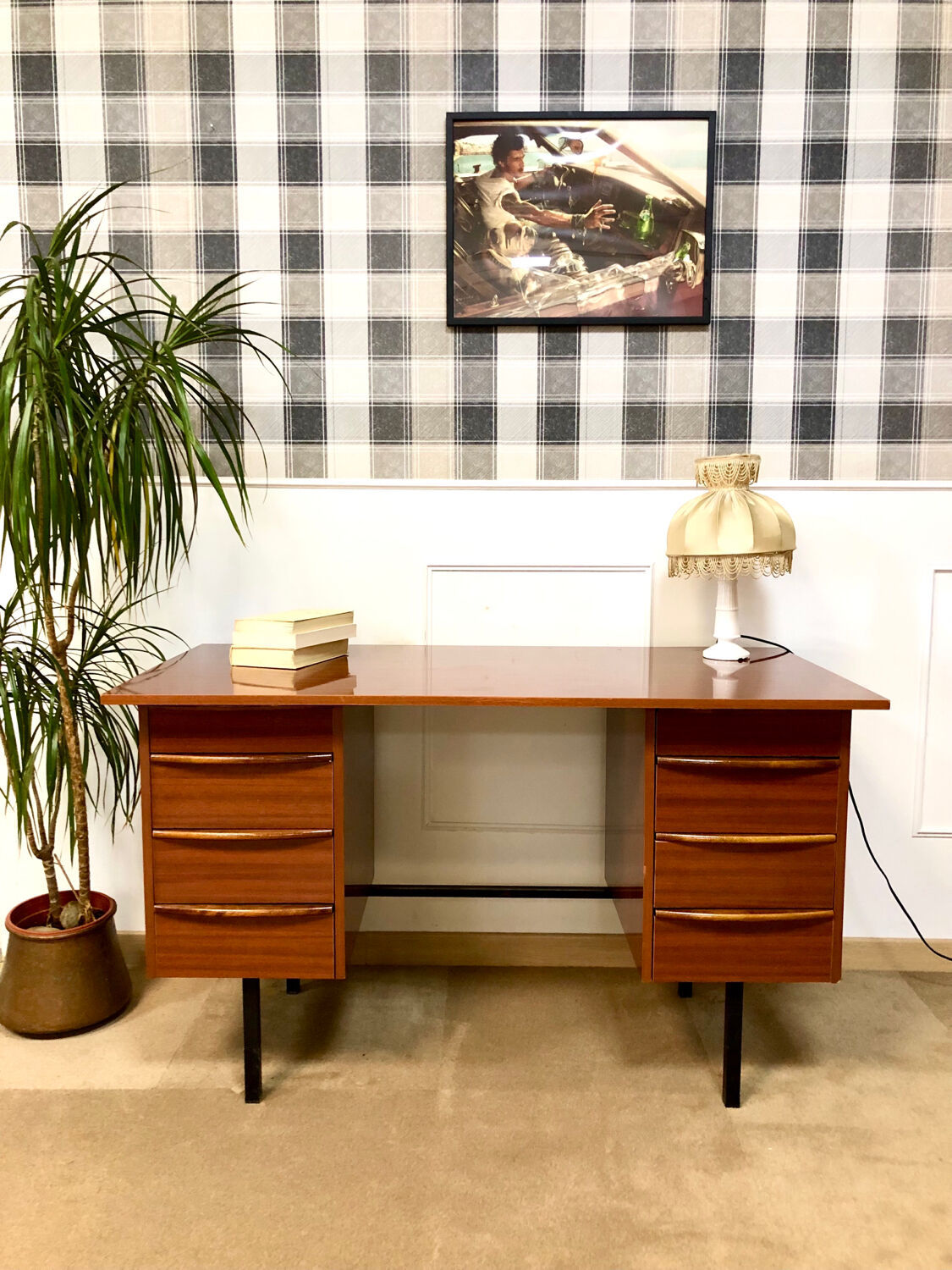 Vintage Scandinavian office