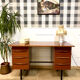 Vintage Scandinavian office