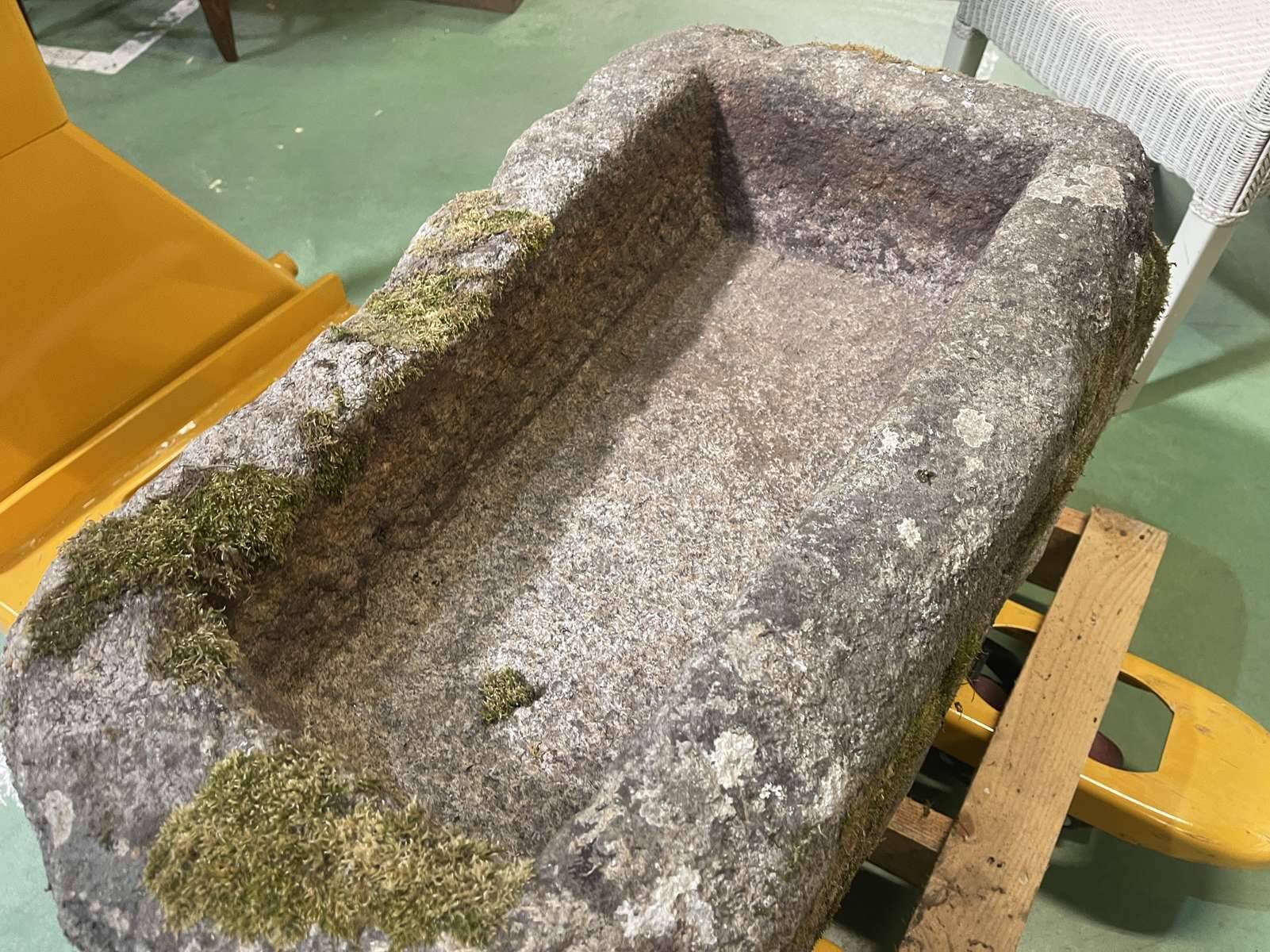 19th century granite trough