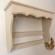 Antique wooden wall shelf