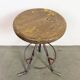 Grey Industrial Workshop Stool, 1960s