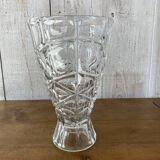 Cut crystal vase