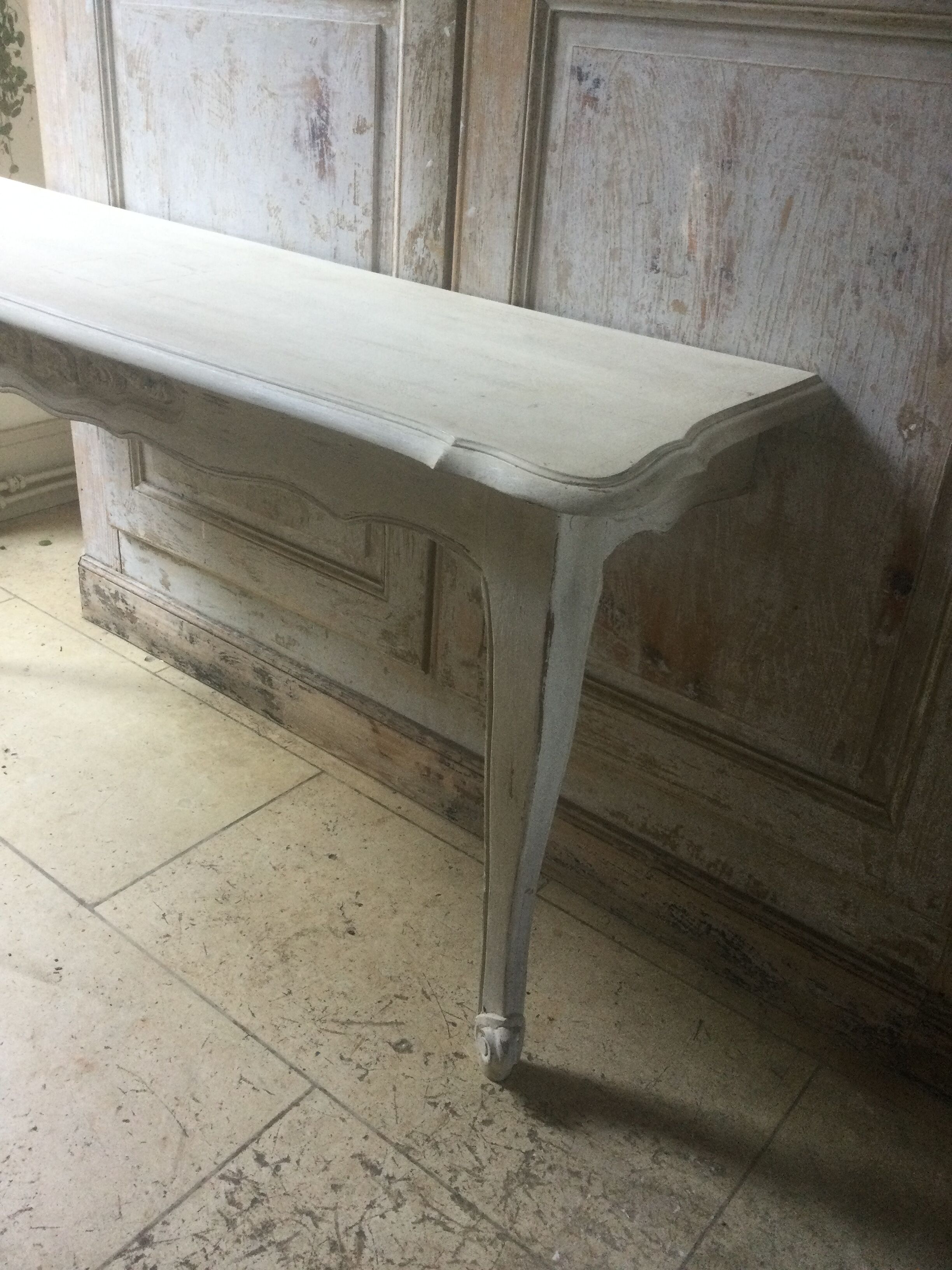 Old oak console