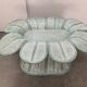 Vintage Bamboo and Rattan Dining Table, 1980's