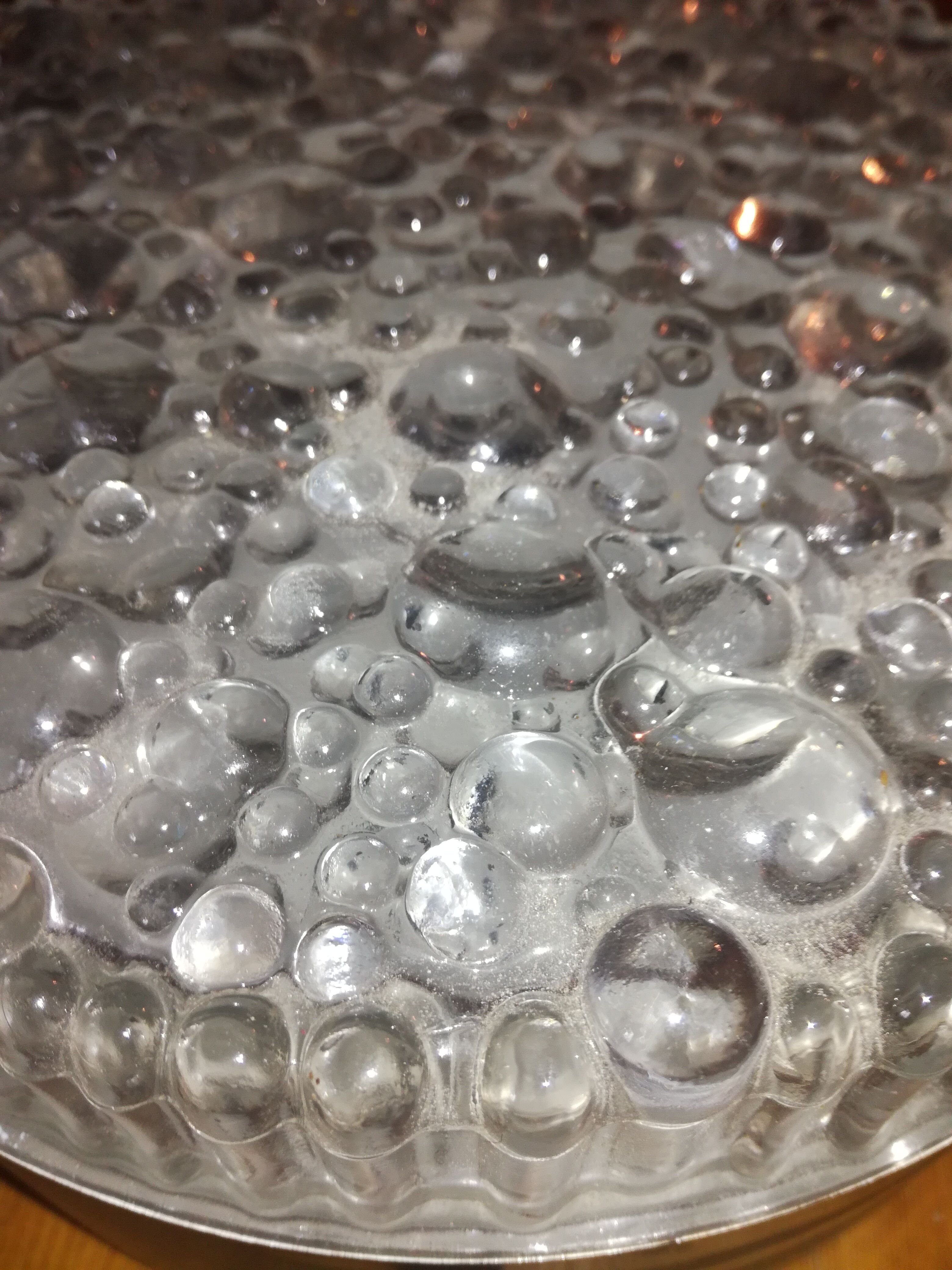 Two glass wall light