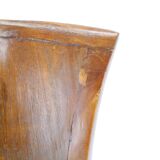 1980s Pair of Solid Teak Chairs, India