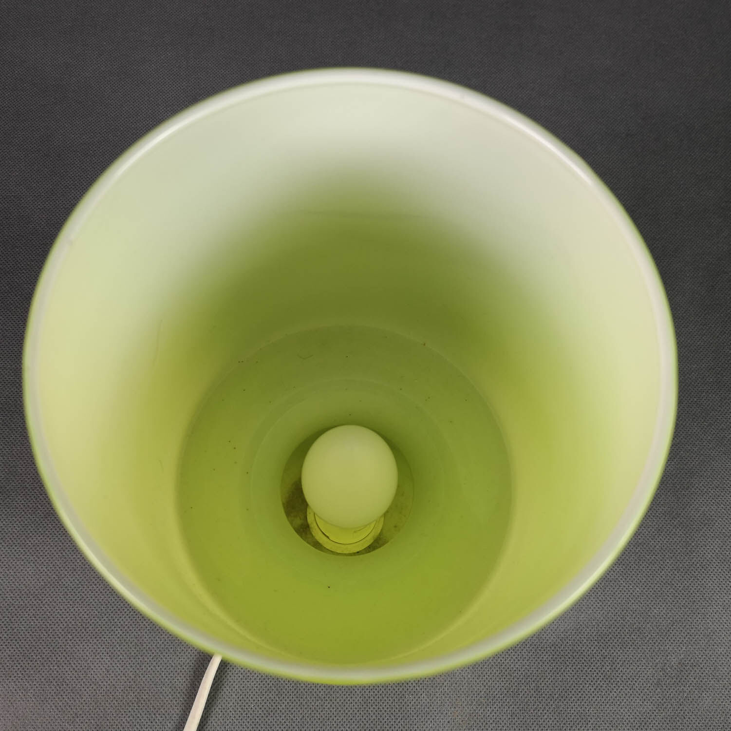 Lykta green anise Vintage lamp Ikea opaline - vintage luminaire