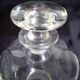 Fine crystal spirits decanter engraved with fern motifs