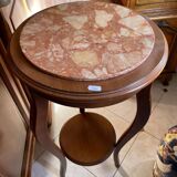 Marble side table