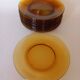 12 flat plates Vereco amber