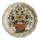 Decorative plate signed Clerissy Salins