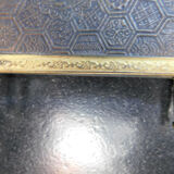 Miroir triptyque de barbier