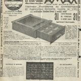 Comptoir caisse (ou bureau) André Ray. (Années 30/ 40)