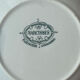 Hollow plate ironstone Narcisses Onnaing