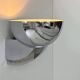 Vintage Perzel 347 bm wall lamp, chrome-plated bronze, France 1940