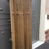 5-pane vintage wooden shutters