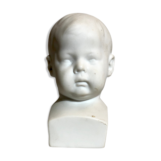 Biscuit child's head, 20th century