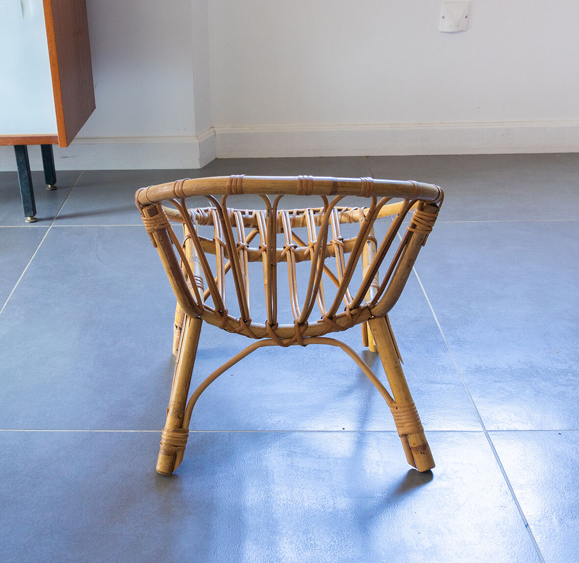 Children's rattan chair