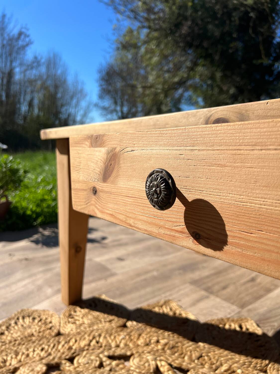Pine coffee table