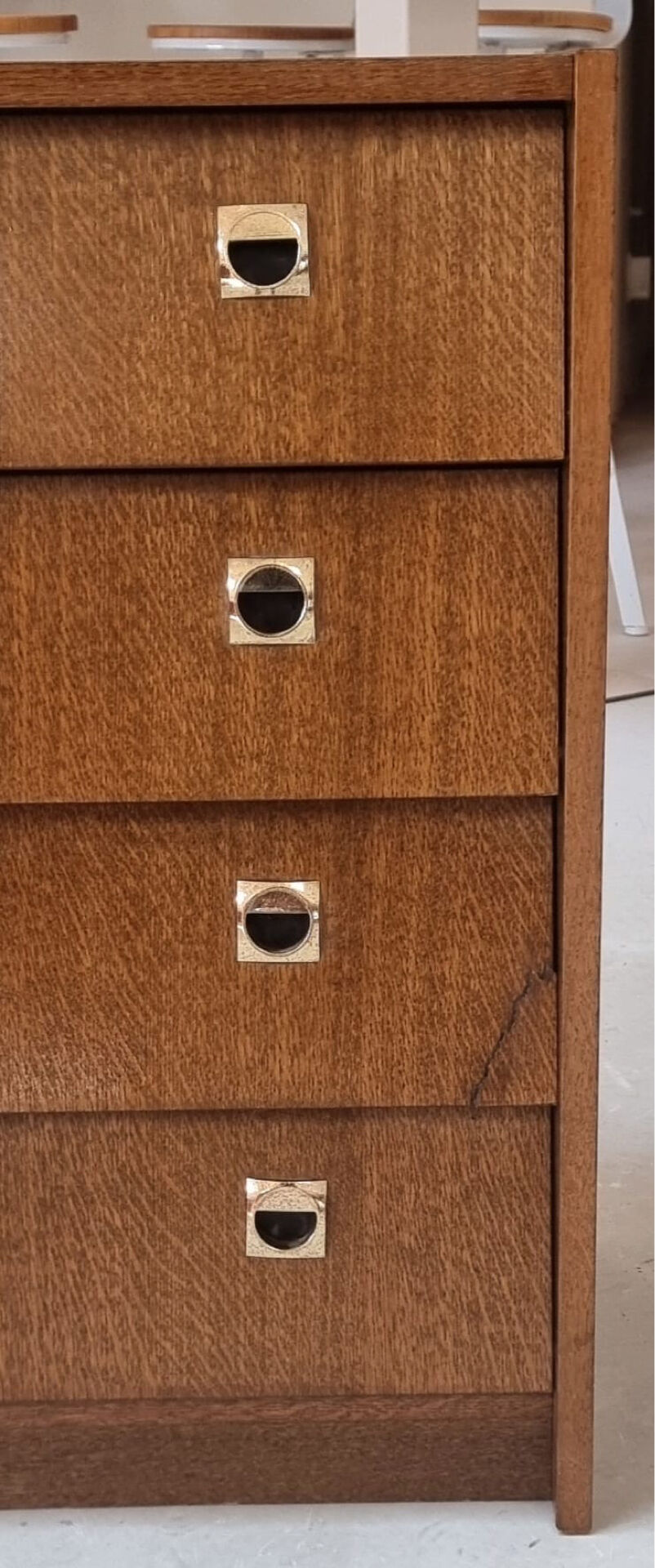 Mid-century shoe cabinet