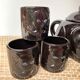 Vintage teapot and vintage elephant cups