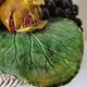 Vintage slipware fruit bowl