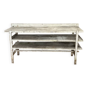 Ancien établi, meuble