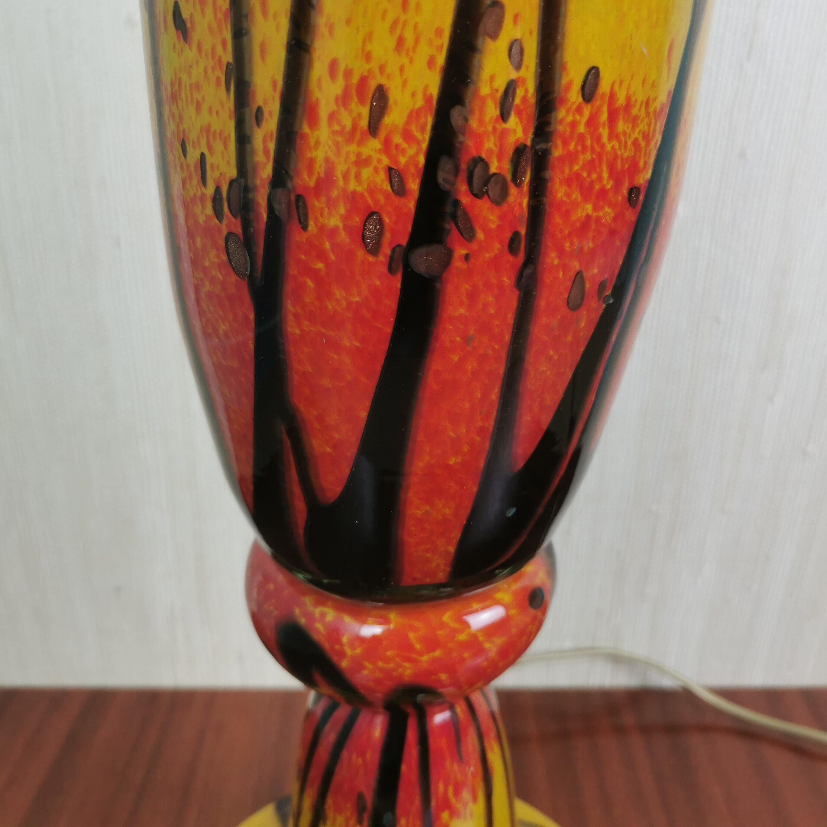 Lampe en verre de Murano