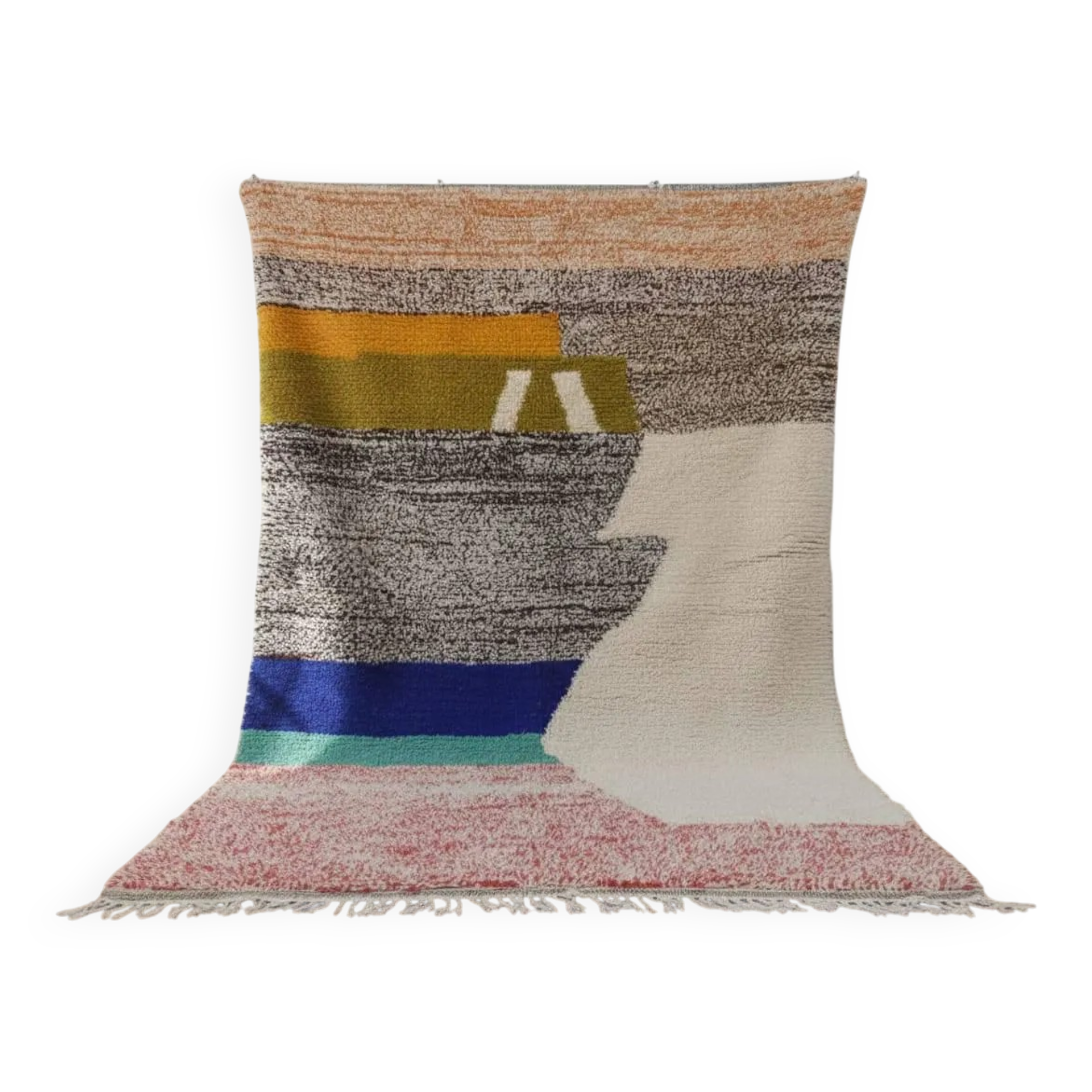 Berber carpet in natural wool 3x2 m