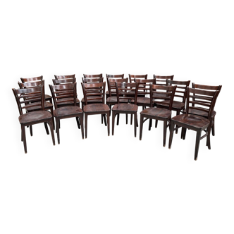 Set of 107 bistro chairs