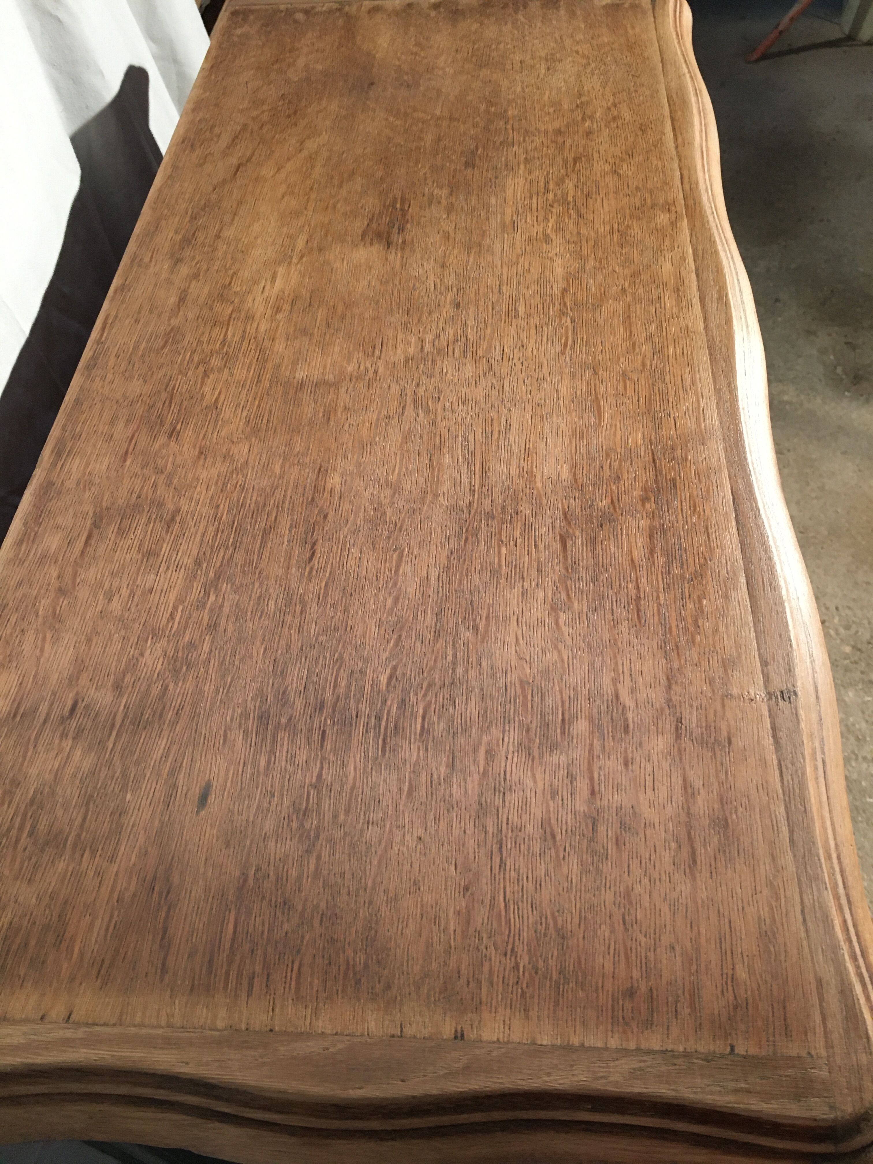 Oak, black and gray bookcase