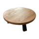 Oak Coffee table tree legs , 1970 Midcentury