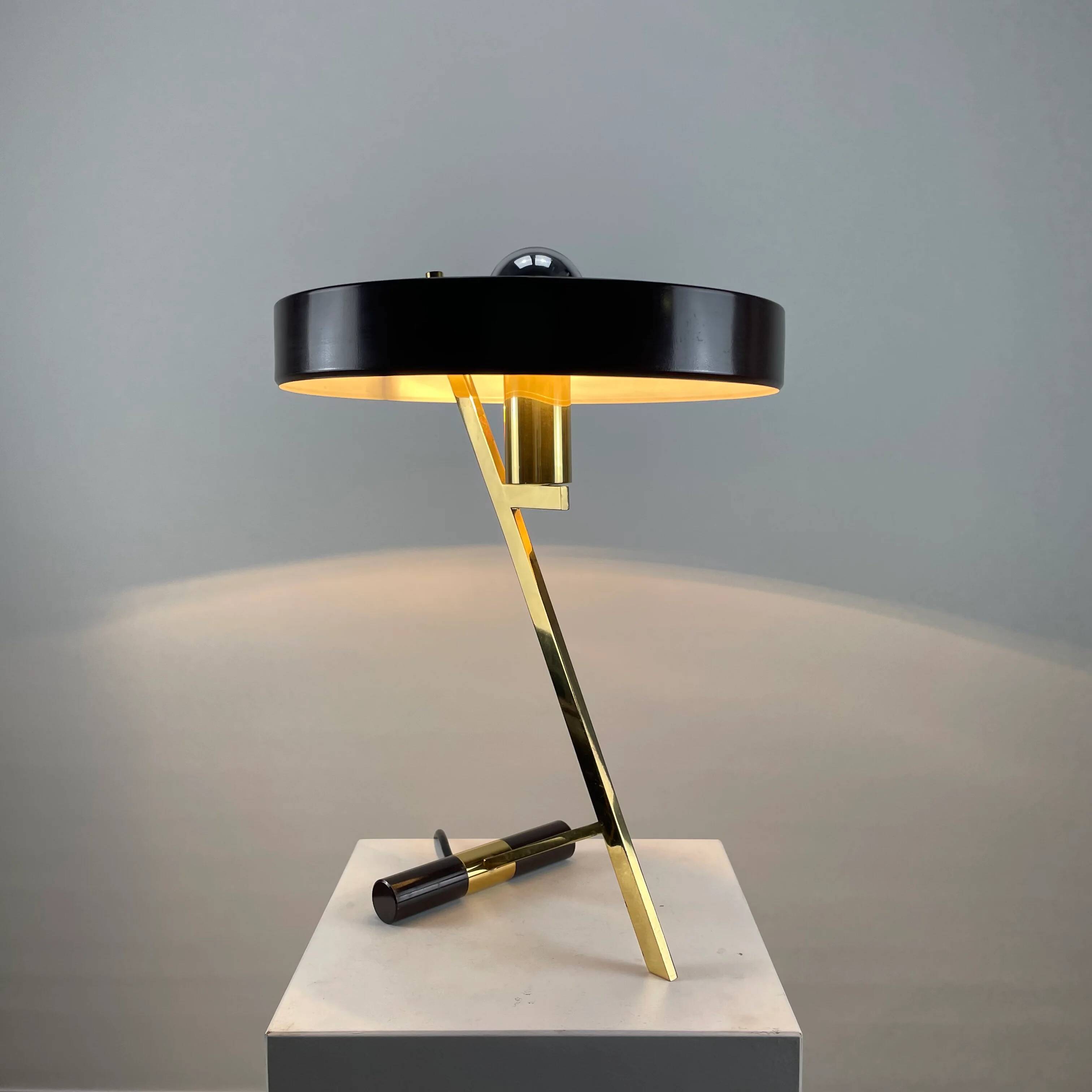 Diplomat Z desk lamp designed by Louis Kalff for Philips, 1960