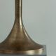 Bronze effect tulip floor lamp