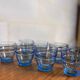 Lot de 8 verres arco france bleu