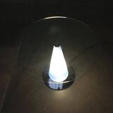 Birillo postmodern side table and floor lamp by Parisotto for Fontana Arte, 1980s