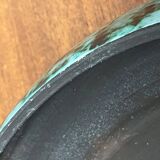 Grand bol de poterie d'atelier allemand du milieu du siècle de BKW Böttger Keramik Wandsbek, Hambourg, années 1960