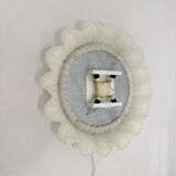 Vintage Lucite wall mirror with backlight , 1970’s , Germany