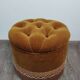 Velvet toad pouf