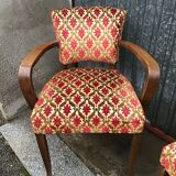 Pair of vintage bridge chairs