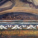 Zaporozhians Letter, Nikolai Bakulin, 1930s–1950s, Czechoslovakia