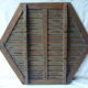 Folding and removable teak garden table
