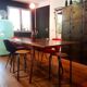 Scandinavian dining table with extensions