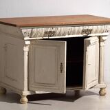 Old cream-white chest of drawers (circa 1920)