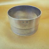 Old silver metal towel ring