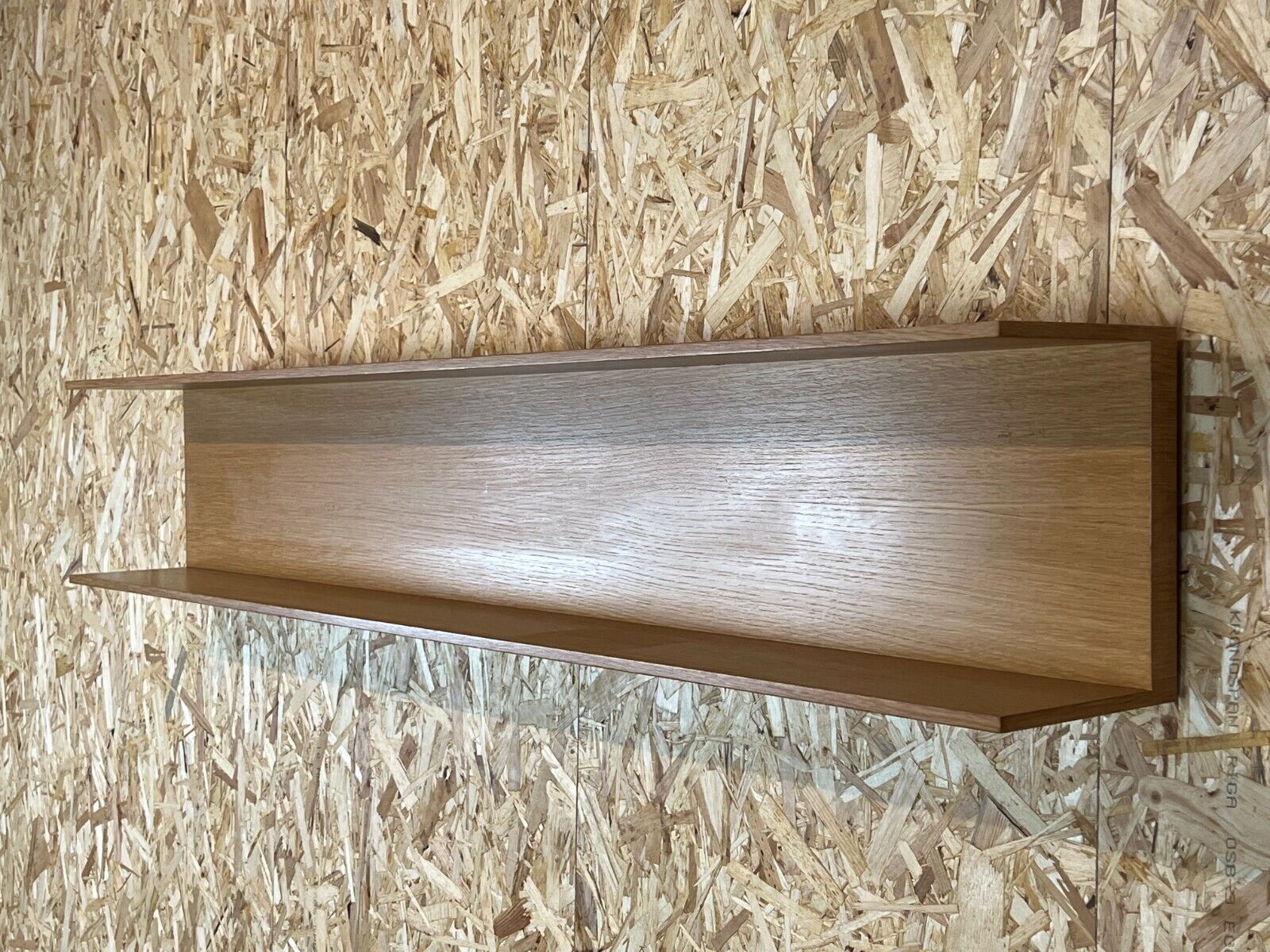 60s 70s wall shelf shelf oak Oak Walter Wirz for Wilhelm Renz Design